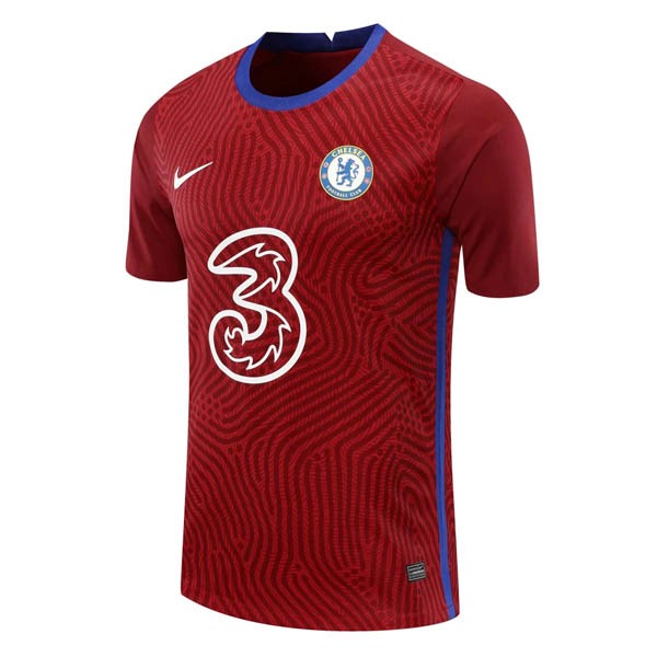 Thailandia Maglia Chelsea Portiere 20/21 Borgogna